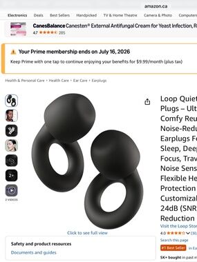 Loop quiet 2 earplugs, black